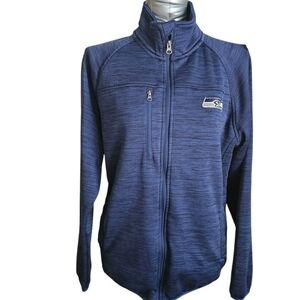 NFL Shot Full Zip Jacket - Navy - Size M